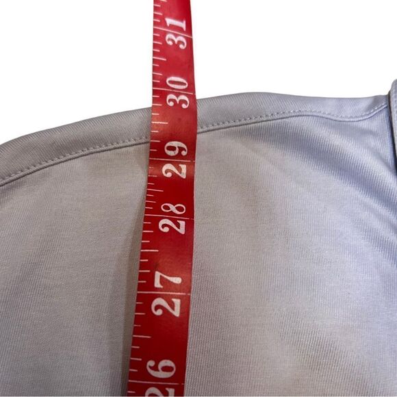 Travis Mathew Polo Shirt Mens L Light Purple Pima Cotton Pelican Hill Golf Polo - Picture 4 of 7